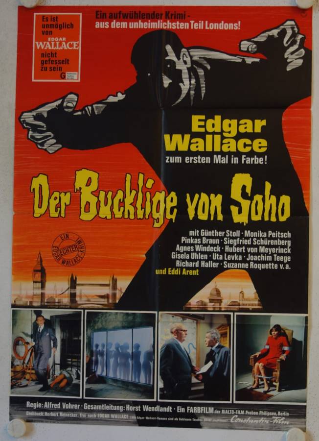 Der Bucklige von Soho originales deutsches Filmplakat